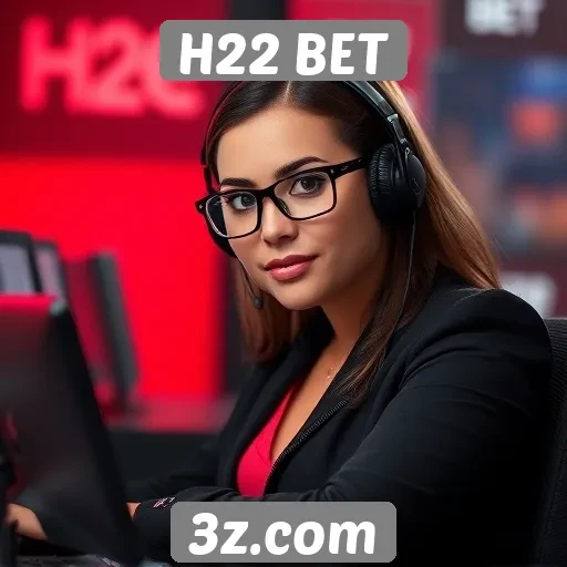 Desempenho do suporte ao cliente no H22 BET